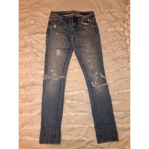 American Eagle Distressed Skinny Jeans